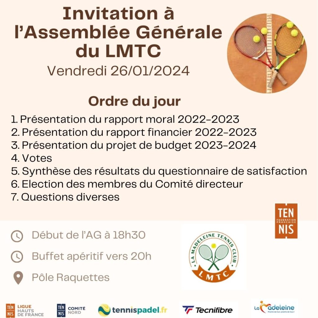 Lmtc La Madeleine Tennis Club - Bienvenue au La Madeleine Tennis Club