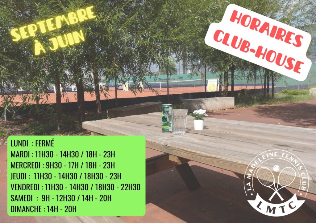 Lmtc La Madeleine Tennis Club - Contact & horaires